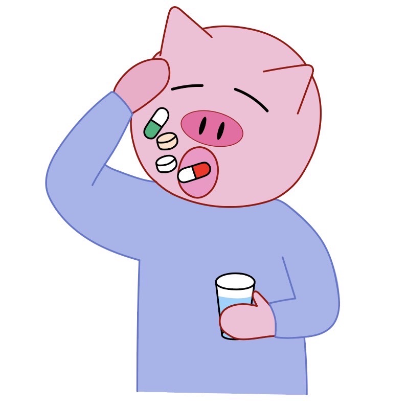 taking pills